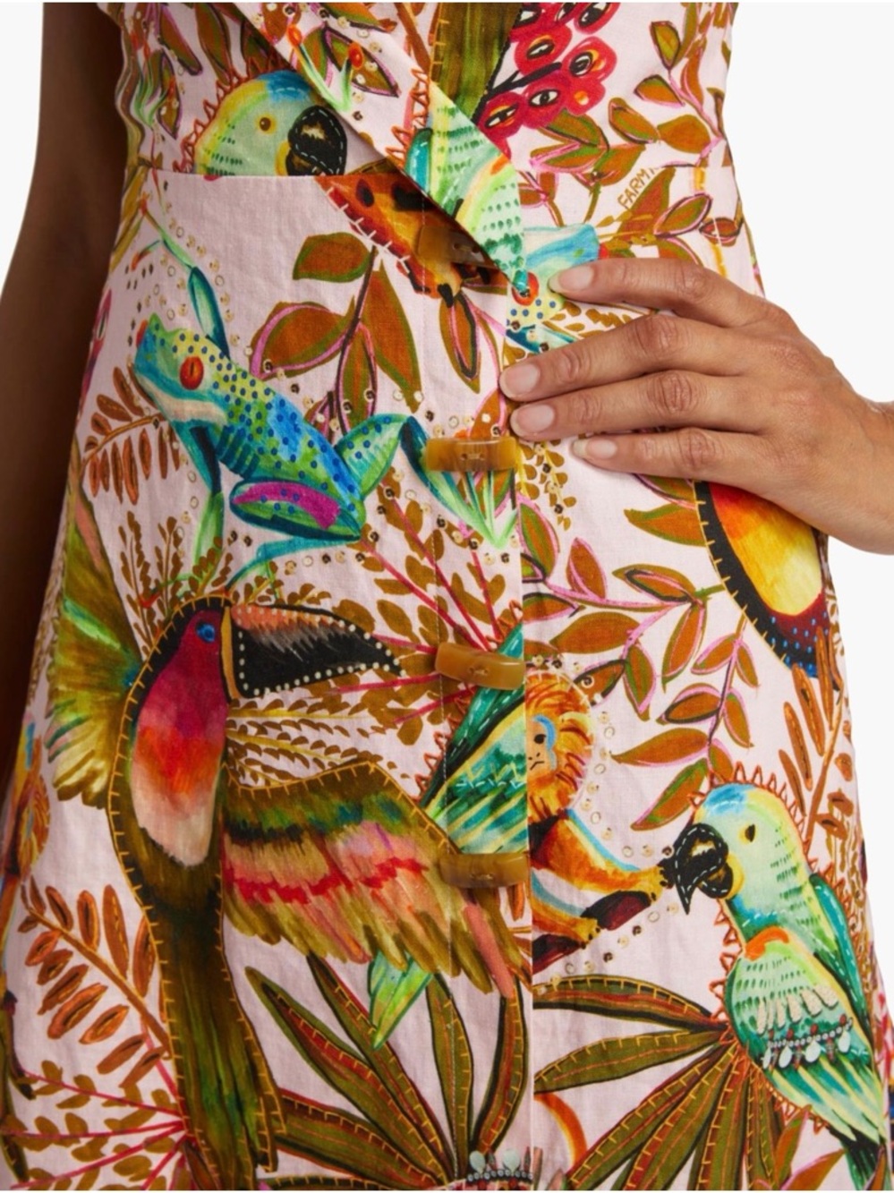 FARM Rio Into The Jungle Dress - Picture 4 of 6